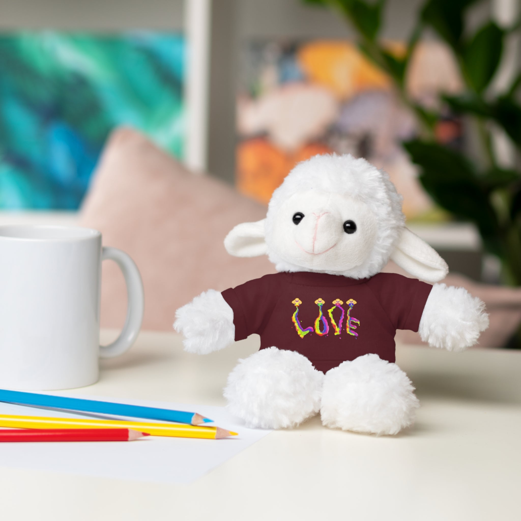 Loveable Stuffed Animals with a Love Tee by Studio Blitz