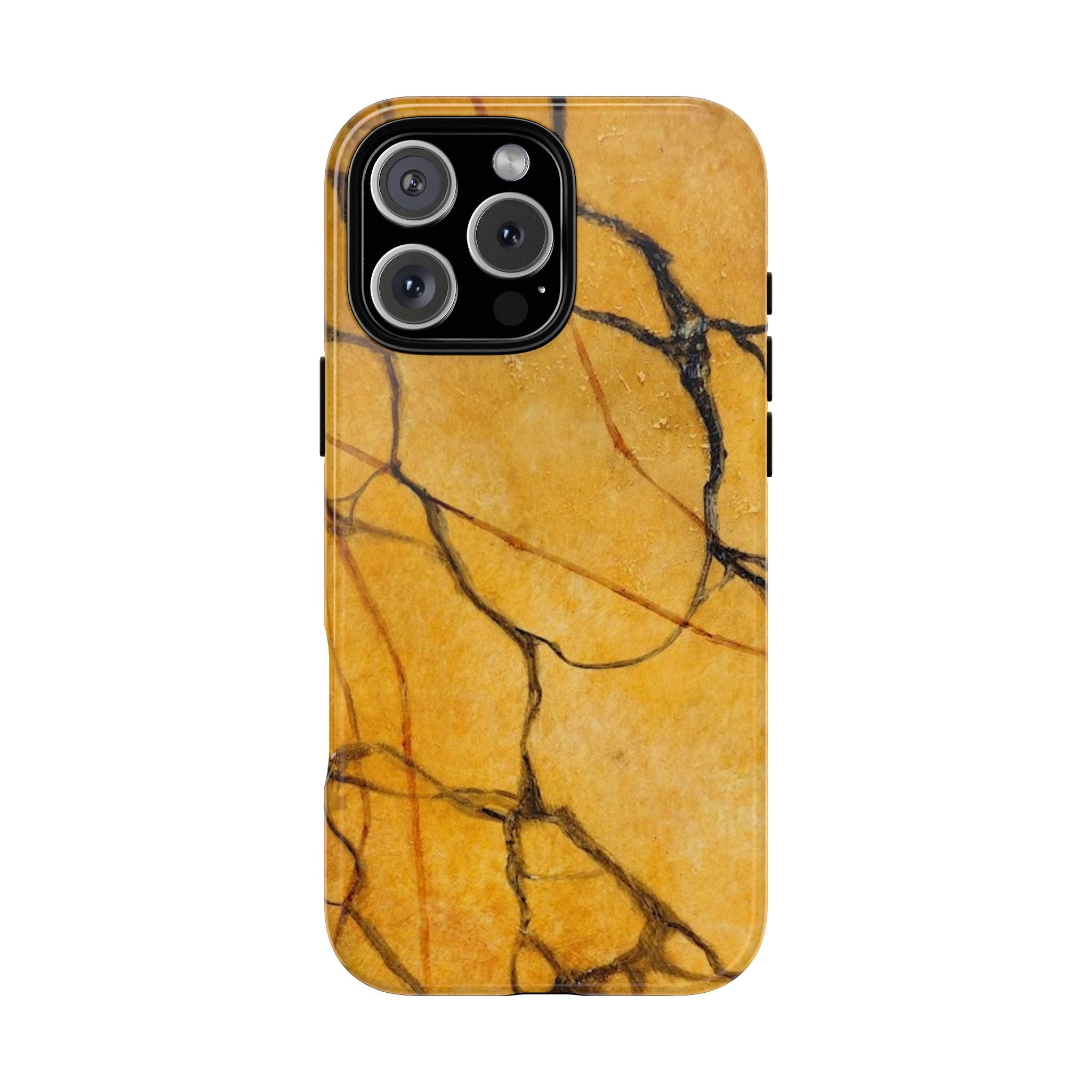 Sexy Gold Marbleized Phone Cases designed by Studio Blitz