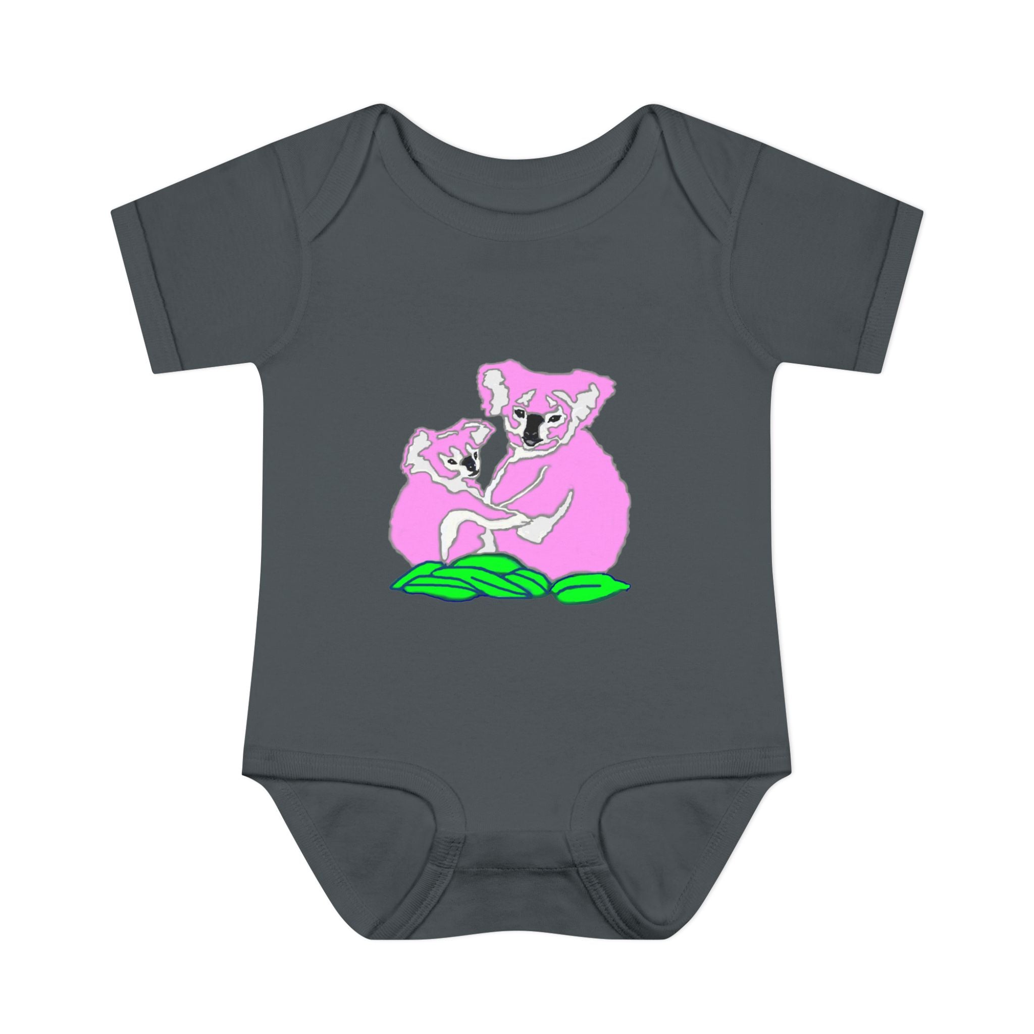 So Cute Pink Koalas designed by Studio Blitz Infant to 24 Mo. Bodysuit