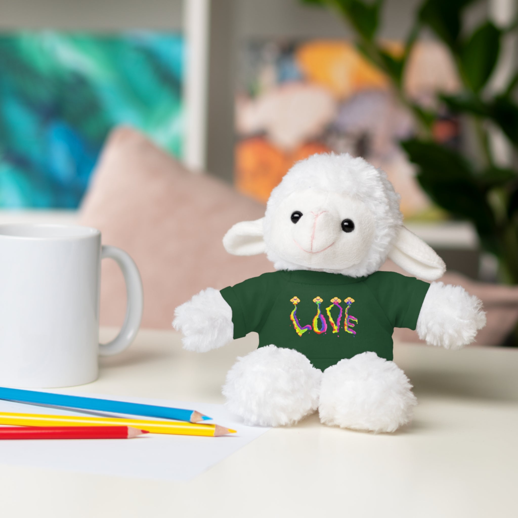 Loveable Stuffed Animals with a Love Tee by Studio Blitz