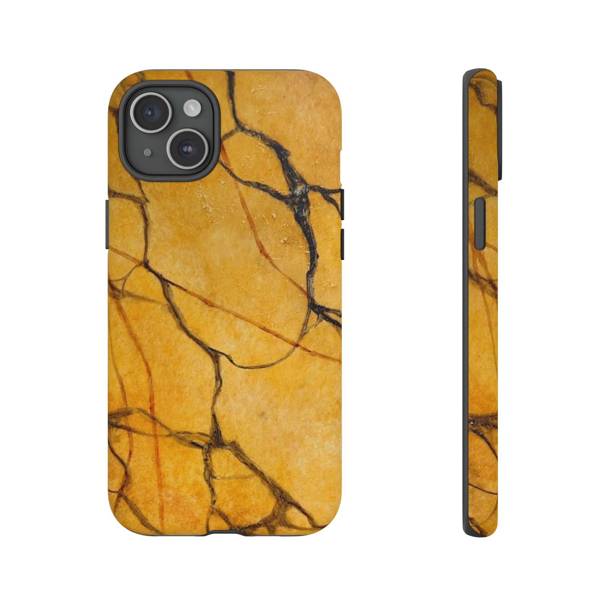 Sexy Gold Marbleized Phone Cases designed by Studio Blitz