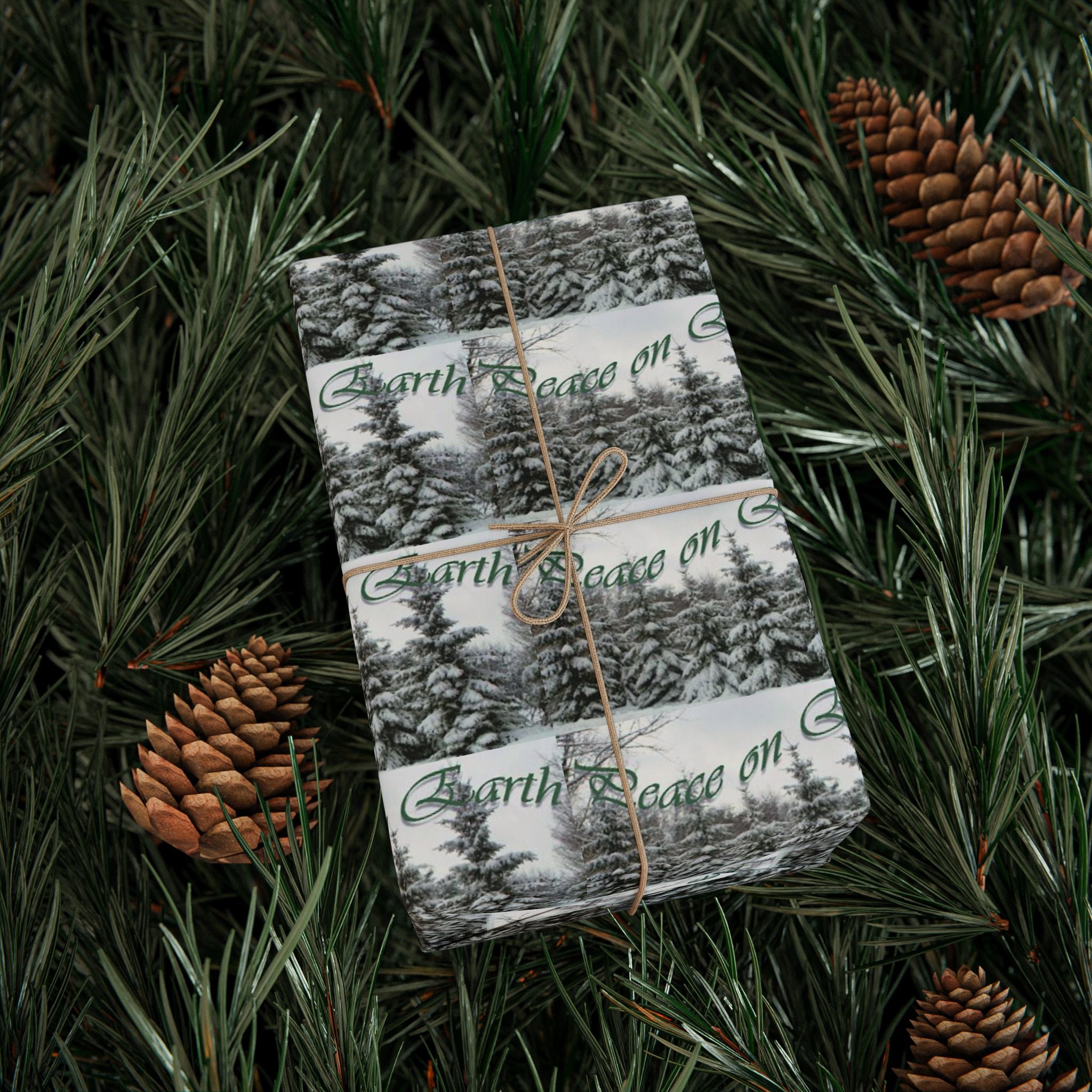 Elegant Holiday Gift Wrapping Paper by Studio Blitz