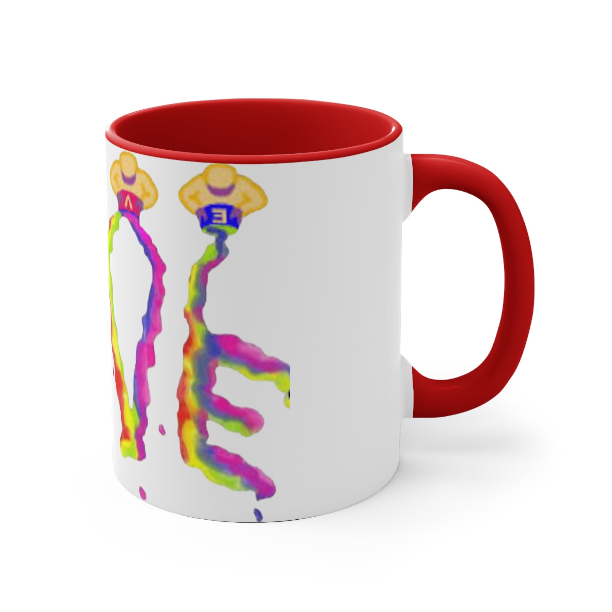 Colorful LOVE Mug designed by Studio Blitz