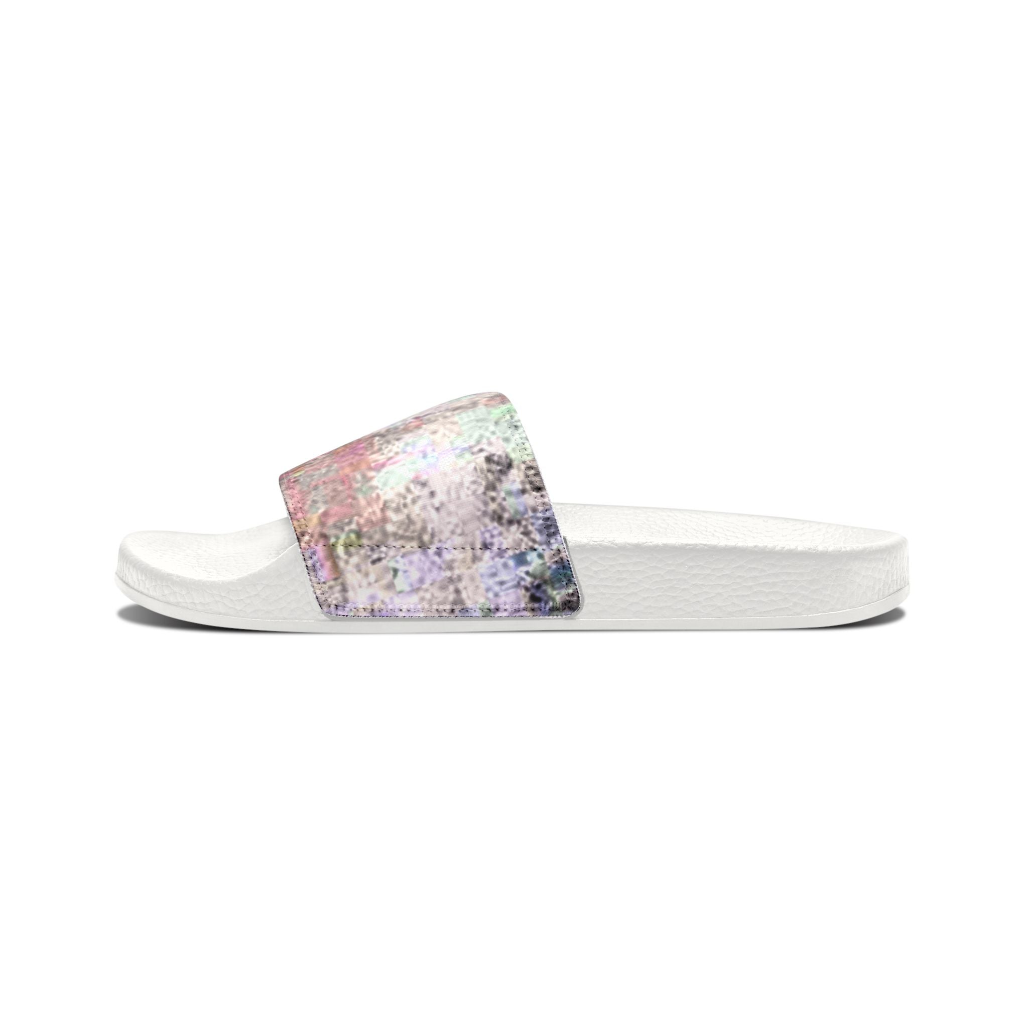 Youth Removable-Strap Sandals with Abstract Art Design by Studio Blitz