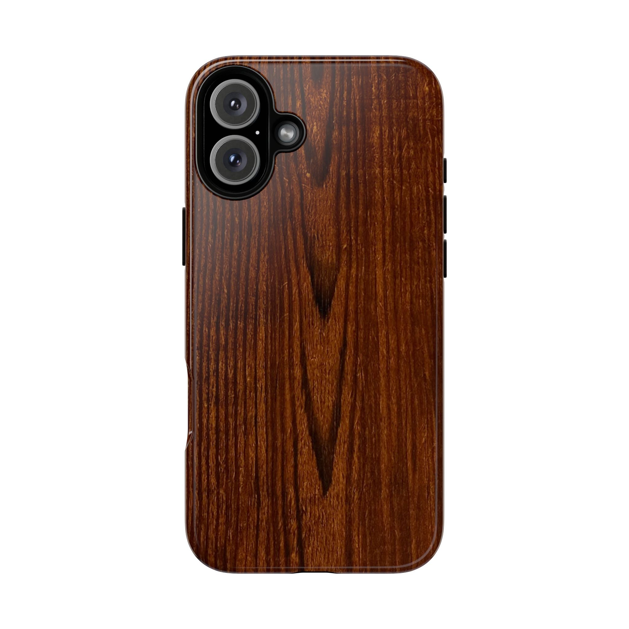 Tough Phone Case in Wooden Design by Studio Blitz