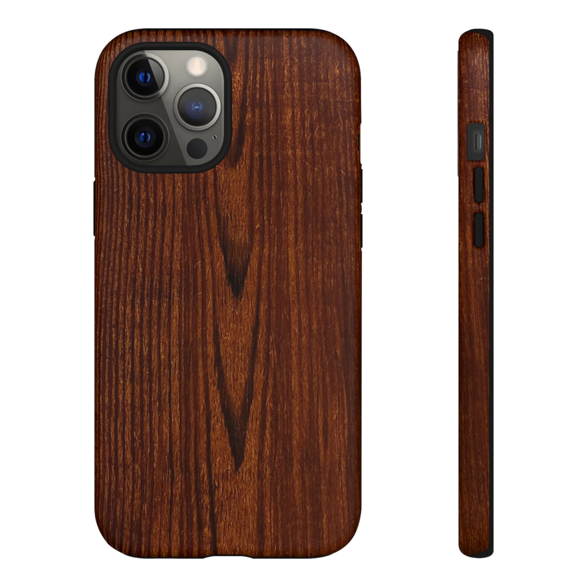 Tough Phone Case in Wooden Design by Studio Blitz