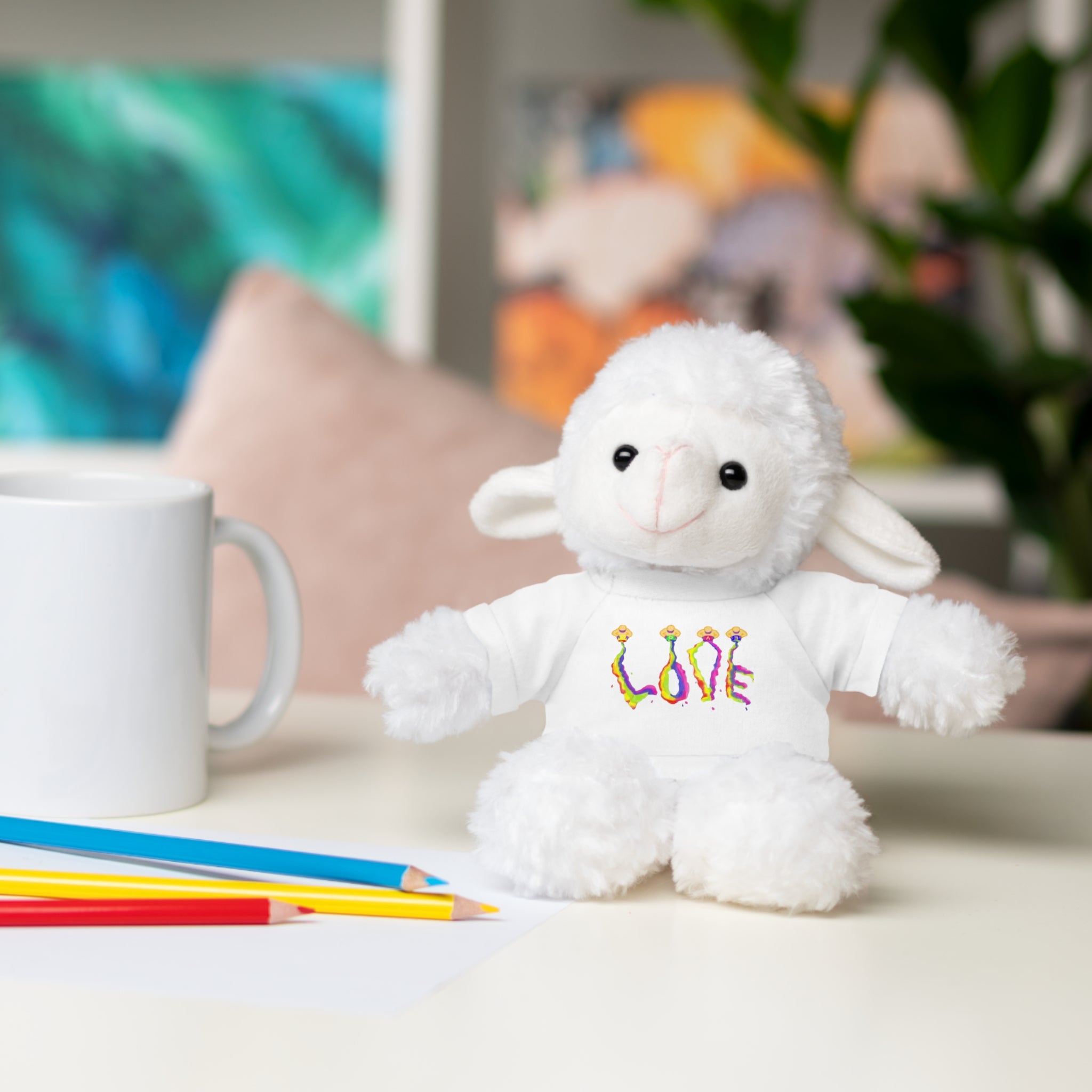 Loveable Stuffed Animals with a Love Tee by Studio Blitz