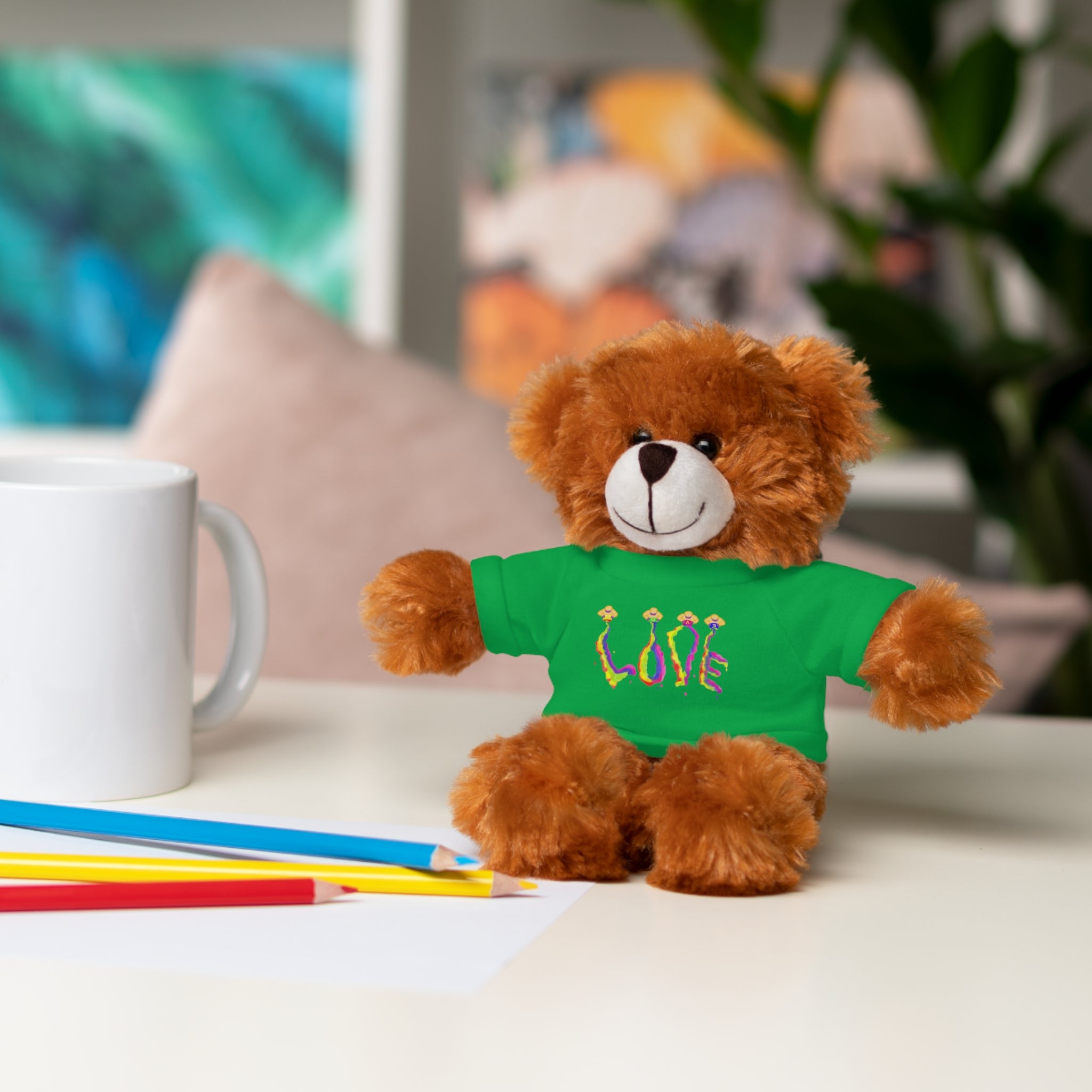 Loveable Stuffed Animals with a Love Tee by Studio Blitz