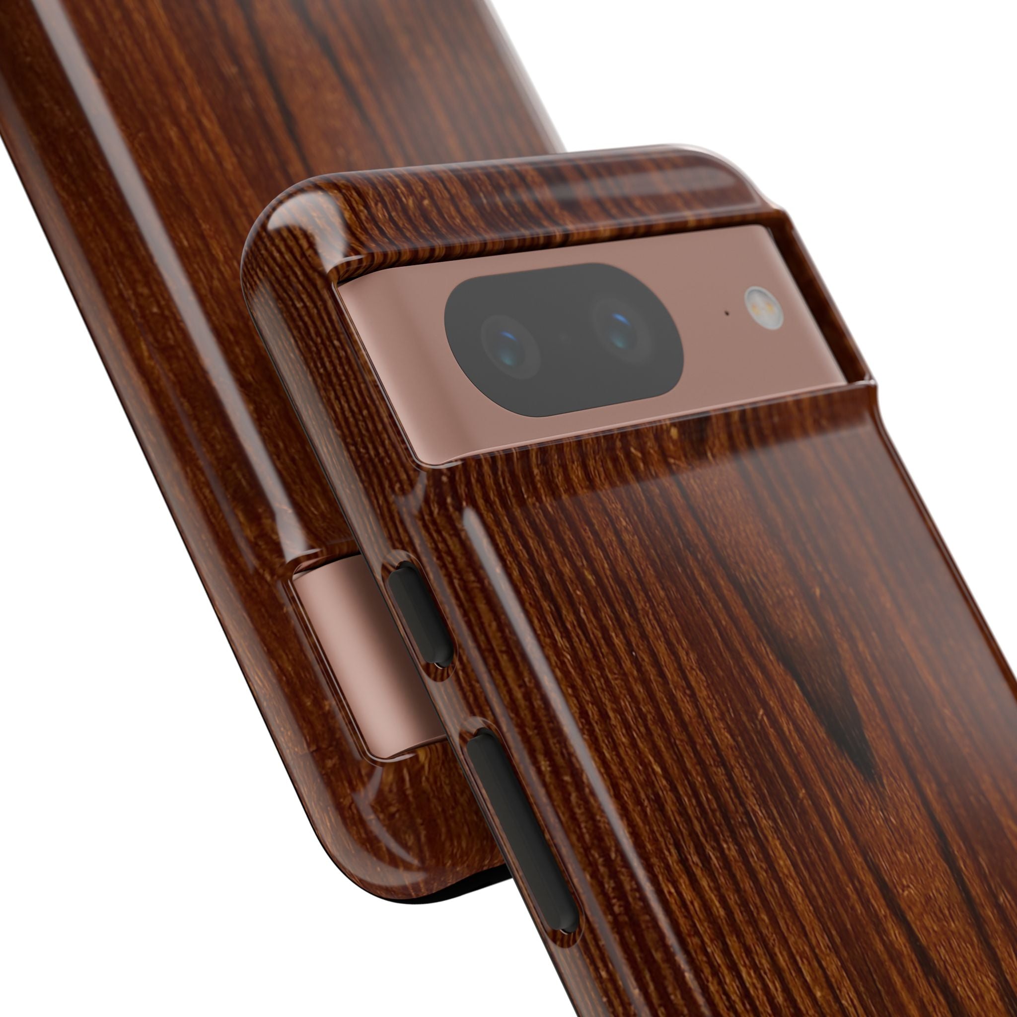 Tough Phone Case in Wooden Design by Studio Blitz