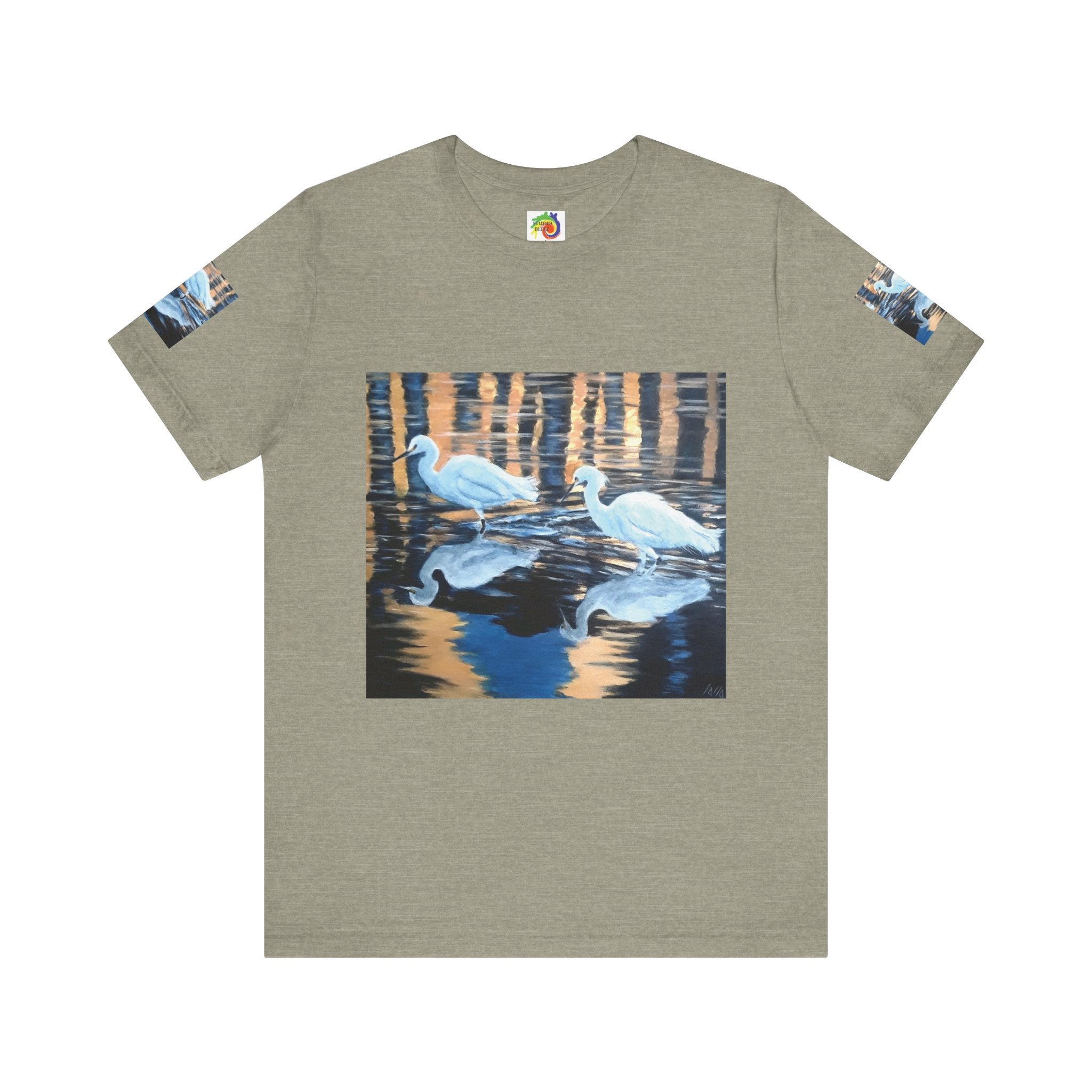 Egret Reflection Unisex Tee