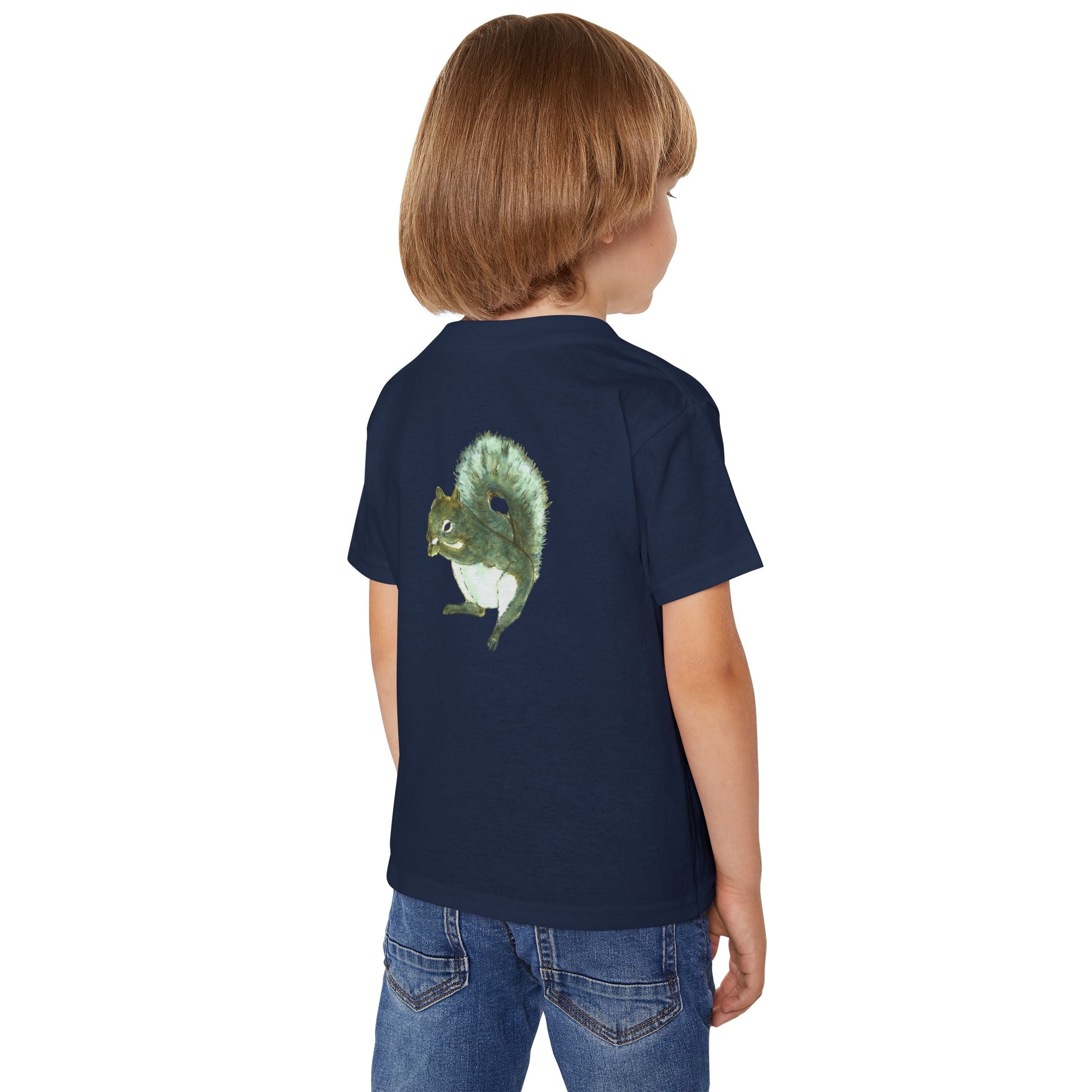 Nature-Inspired Toddler T-Shirt with Adorable Animal Art by Studio Blitz