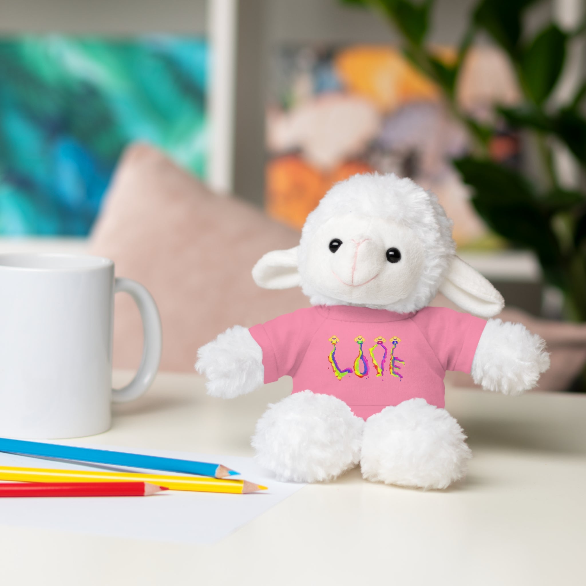 Loveable Stuffed Animals with a Love Tee by Studio Blitz