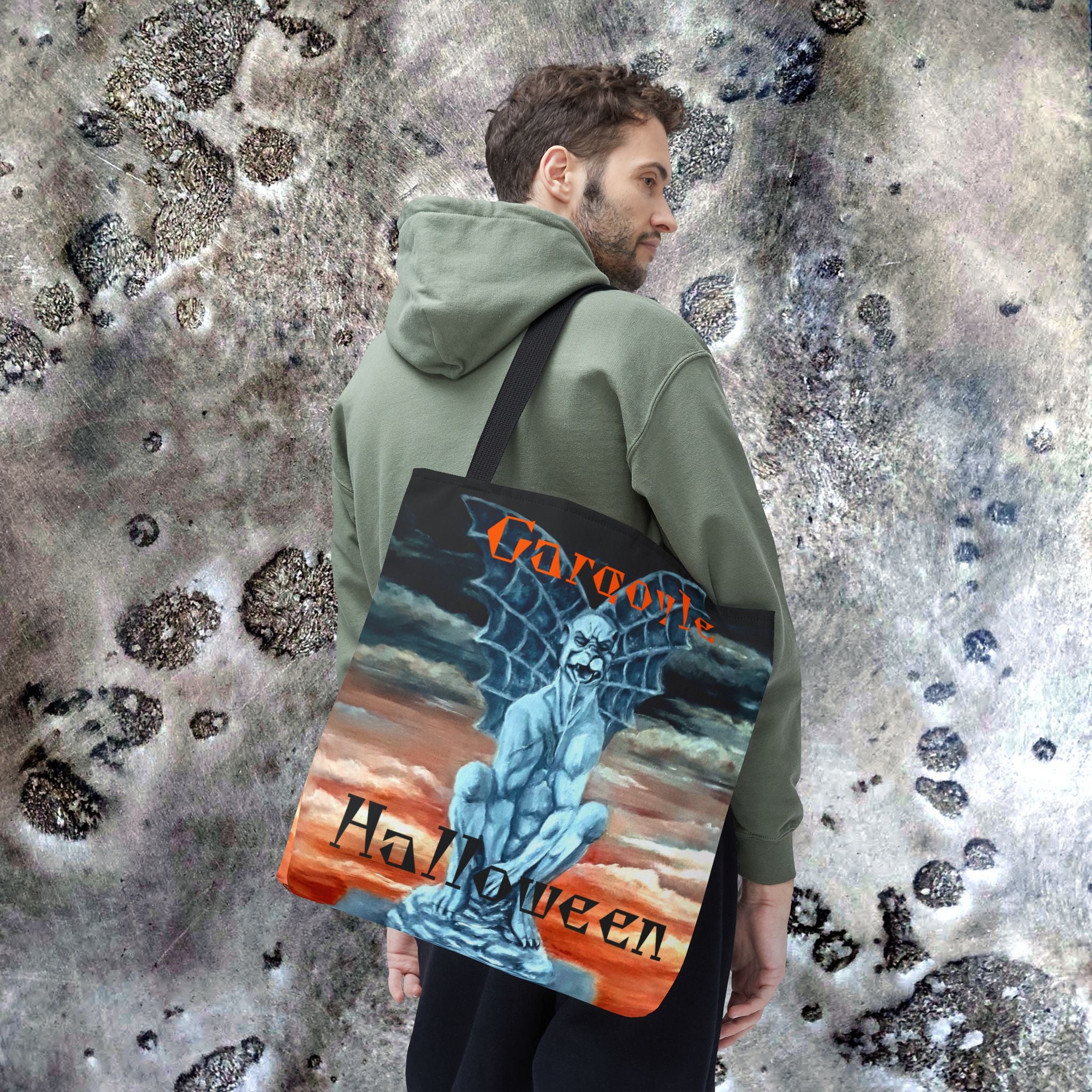 Halloween Gargoyle Tote/Trick or Treat Bag