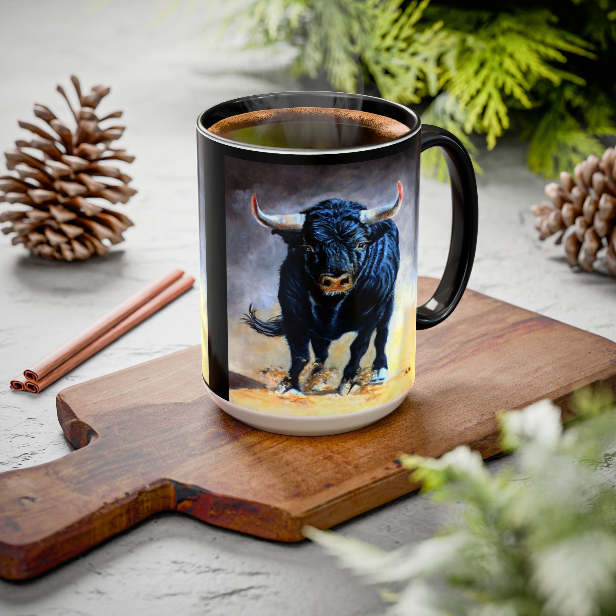 Impressive Toro the Bull Mugs by Studio Blitz