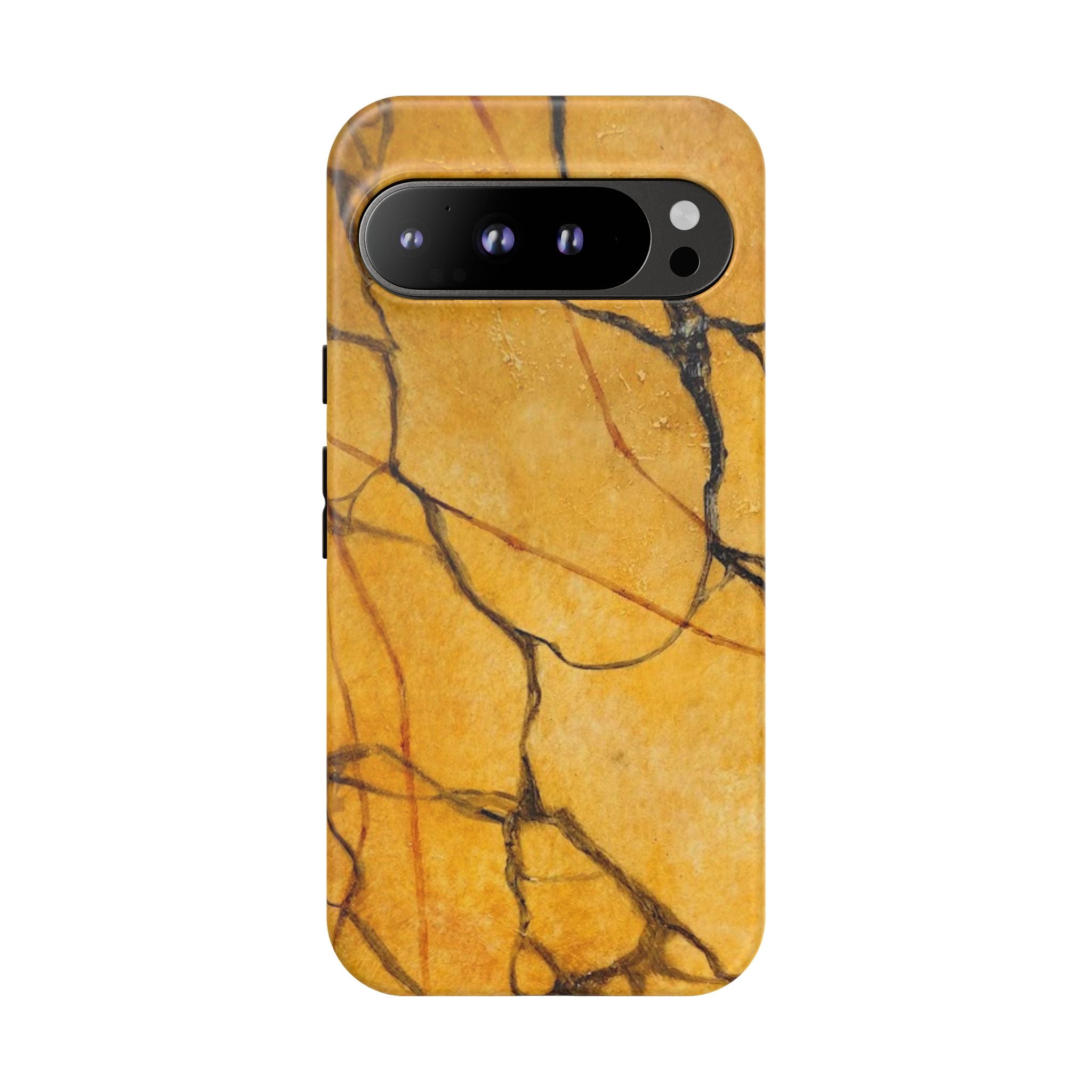 Sexy Gold Marbleized Phone Cases designed by Studio Blitz