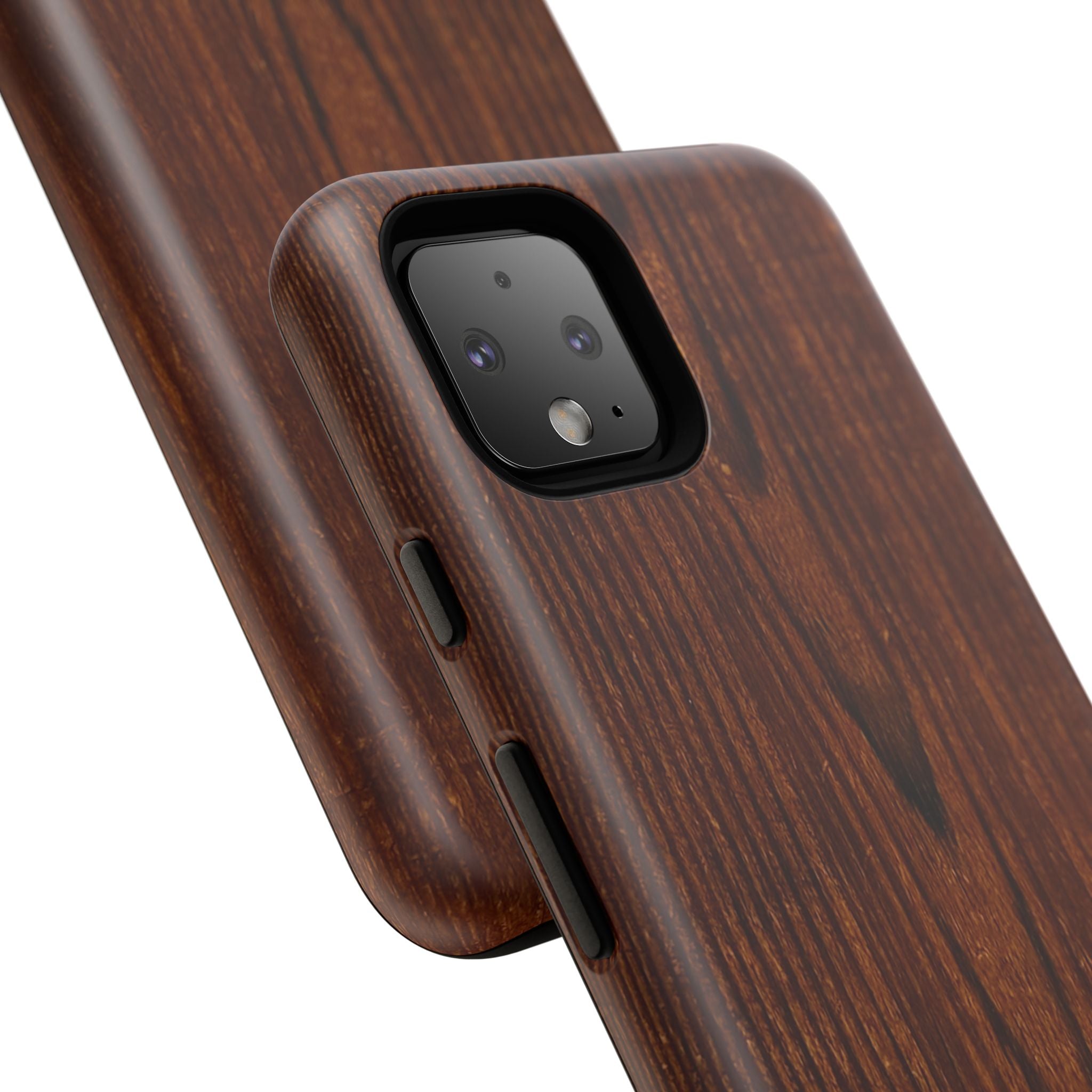 Tough Phone Case in Wooden Design by Studio Blitz