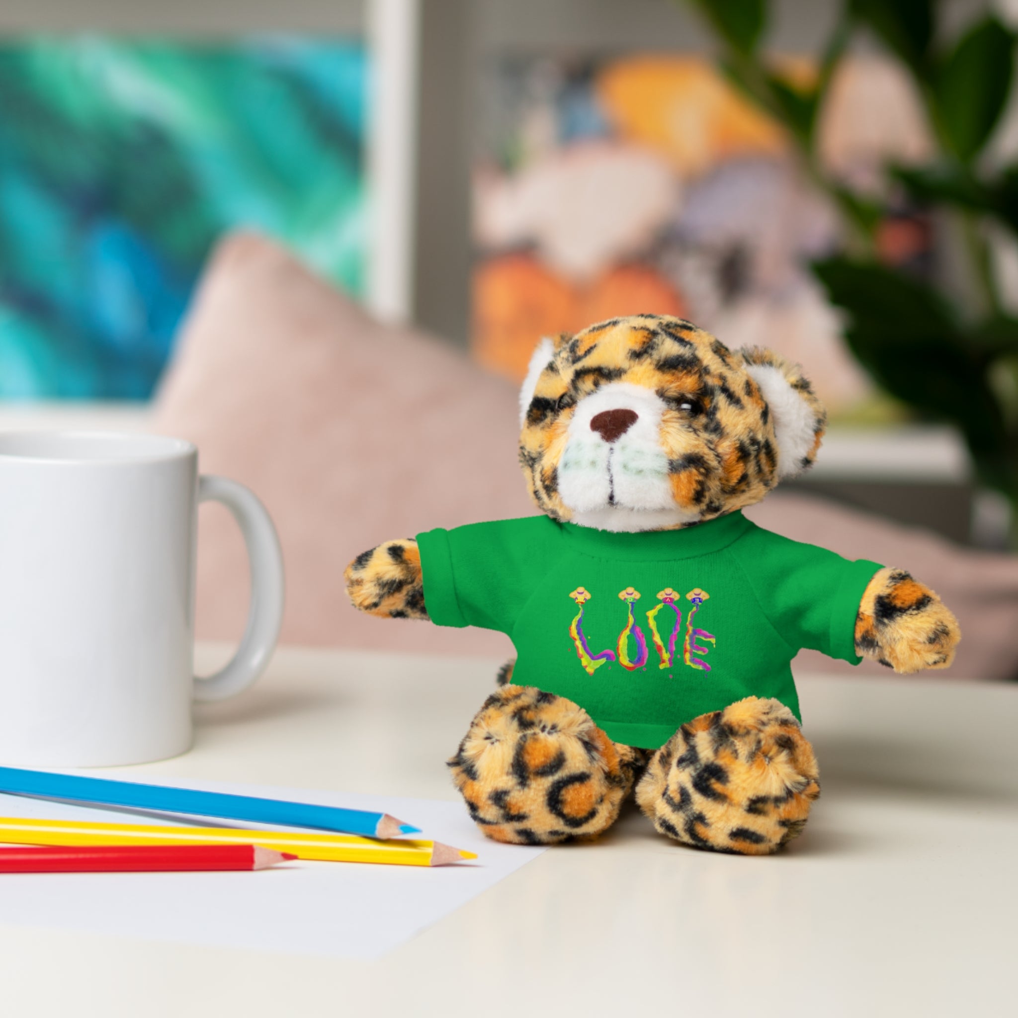 Loveable Stuffed Animals with a Love Tee by Studio Blitz