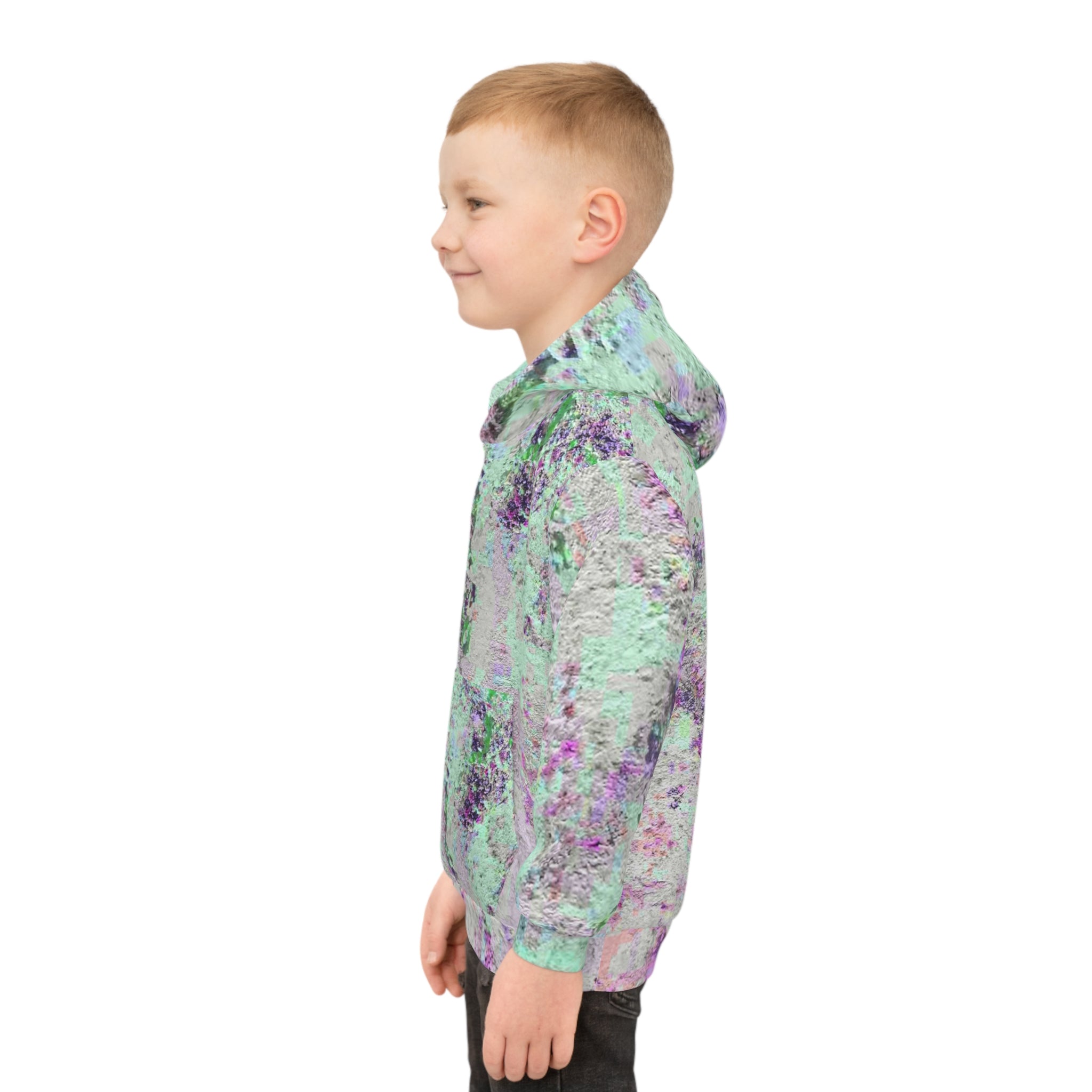 Vibrant Fun Unisex Children's Hoodie Designed by Studio Blitz