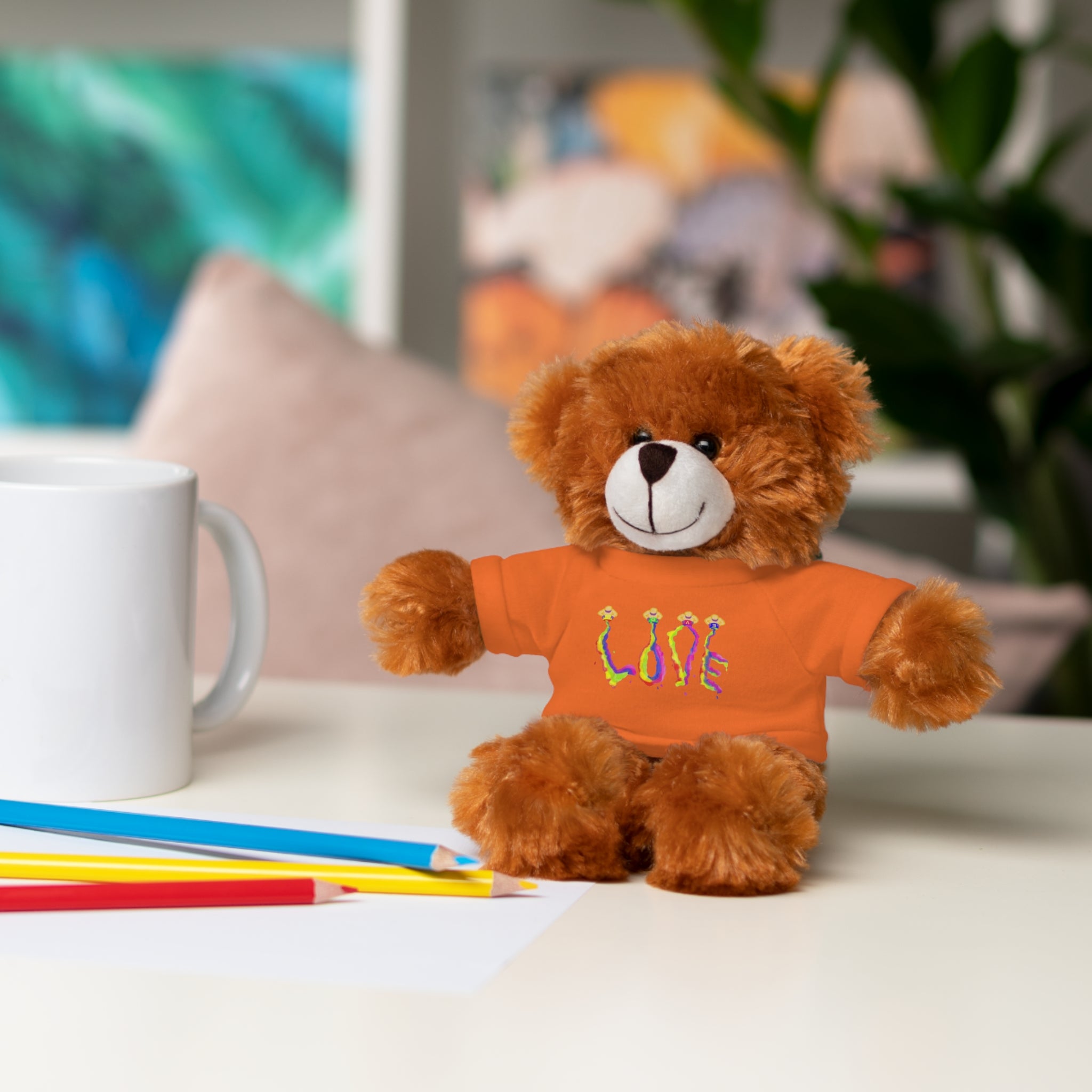 Loveable Stuffed Animals with a Love Tee by Studio Blitz