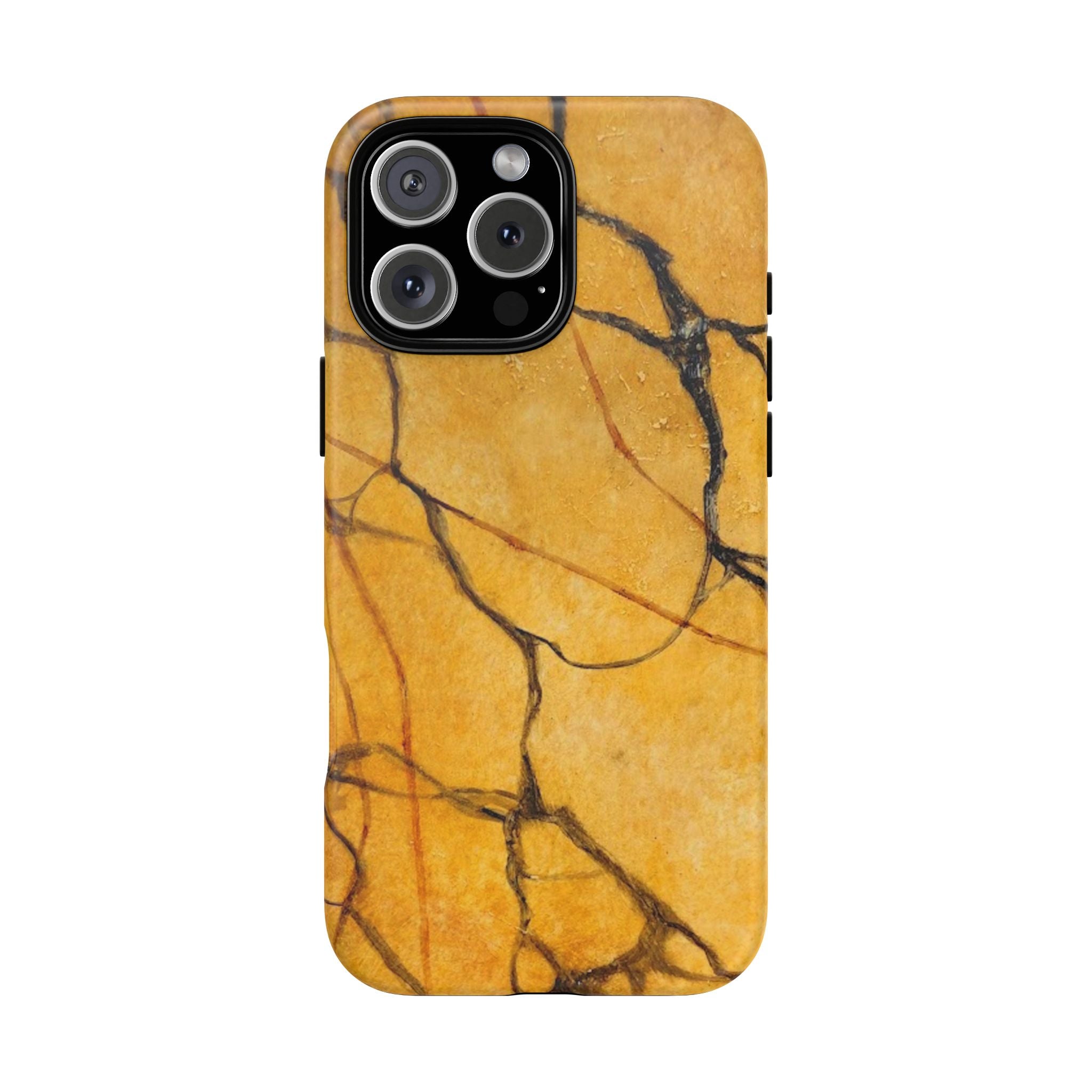 Sexy Gold Marbleized Phone Cases designed by Studio Blitz
