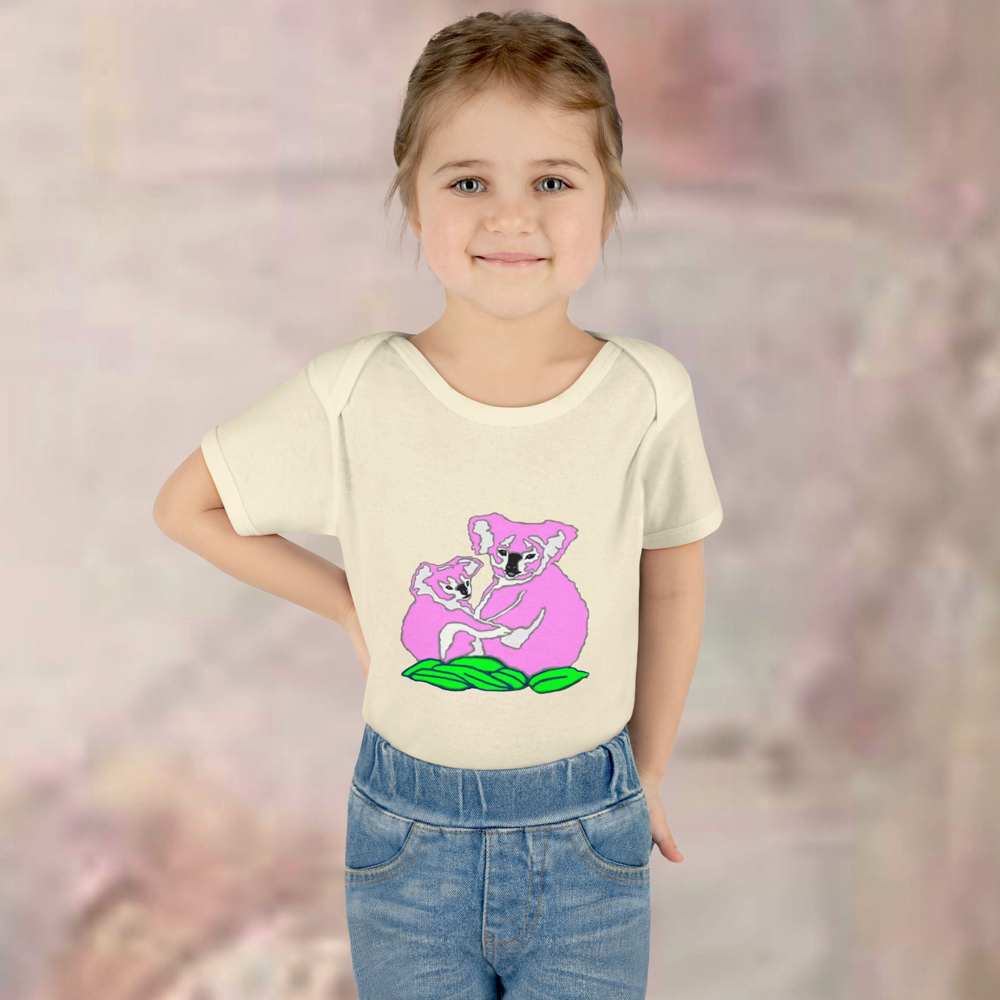 So Cute Pink Koalas designed by Studio Blitz Infant to 24 Mo. Bodysuit