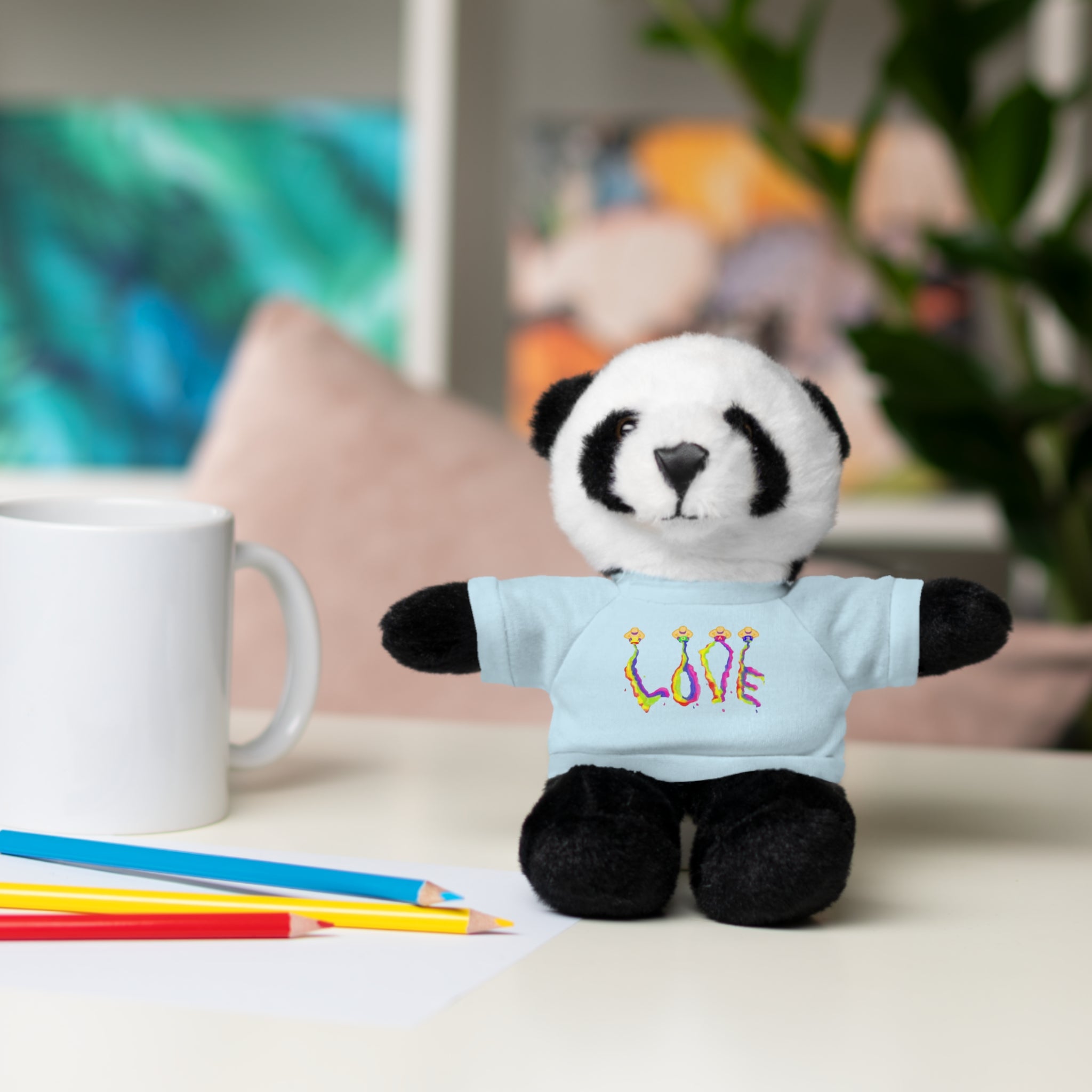 Loveable Stuffed Animals with a Love Tee by Studio Blitz