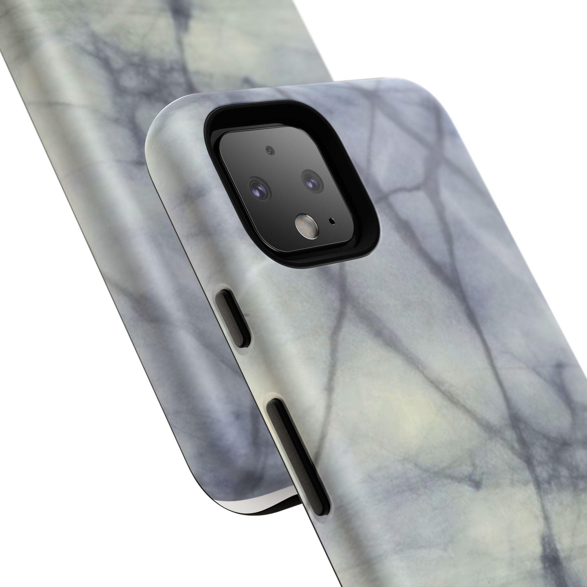 Phone Case, Eye-catching White Marble Look Tough Case by Studio Blitz