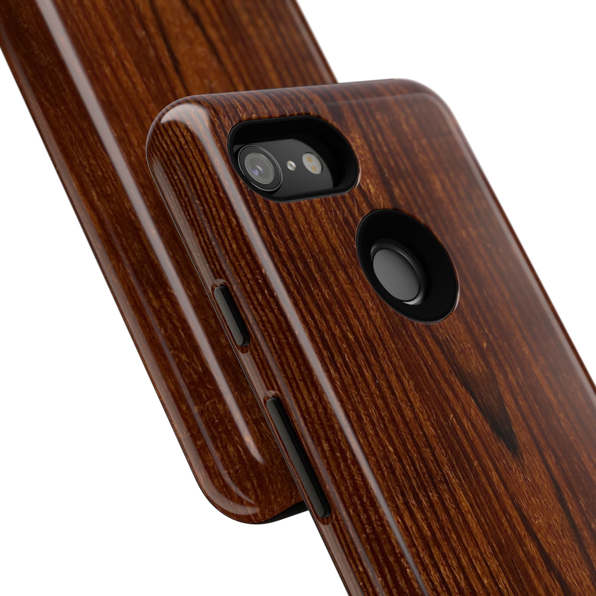 Tough Phone Case in Wooden Design by Studio Blitz