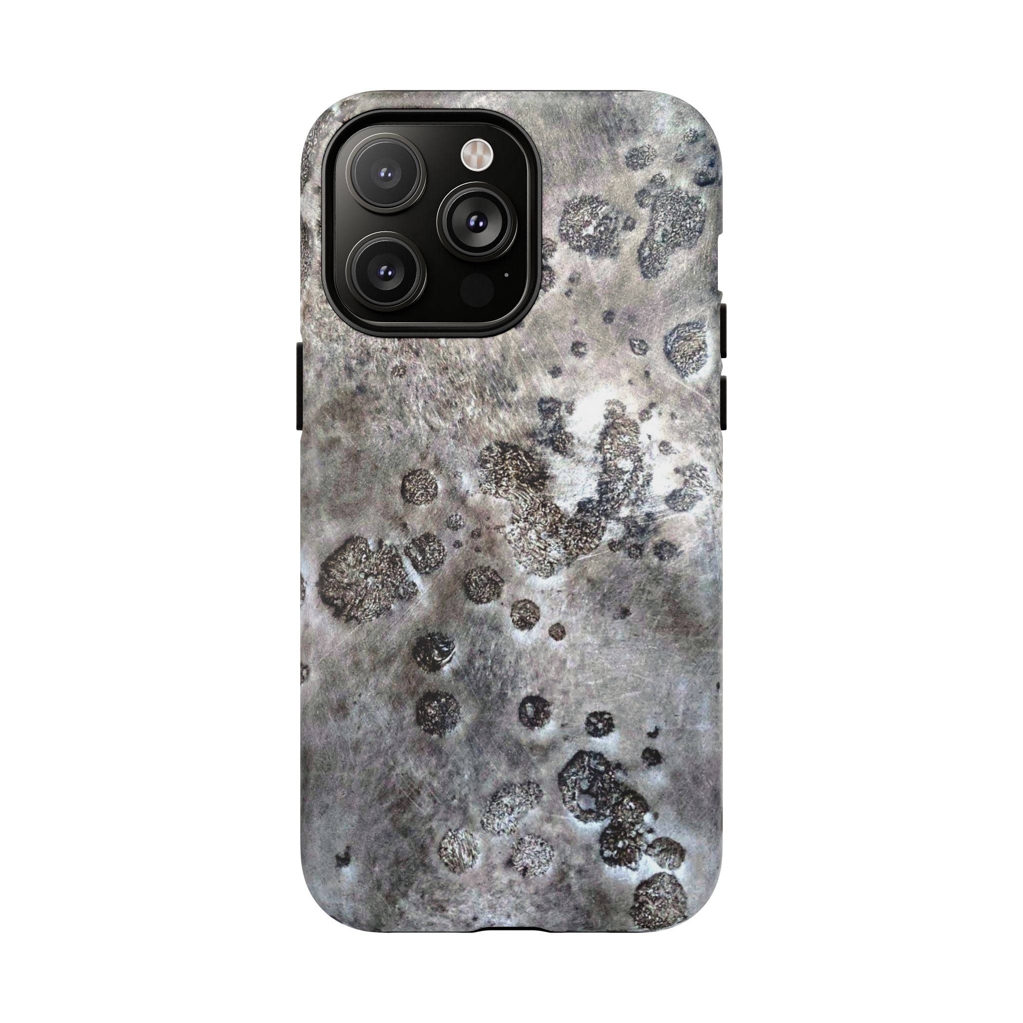 Tough Magnetic Phone Case with Moon Rock Art Design by Studio Blitz