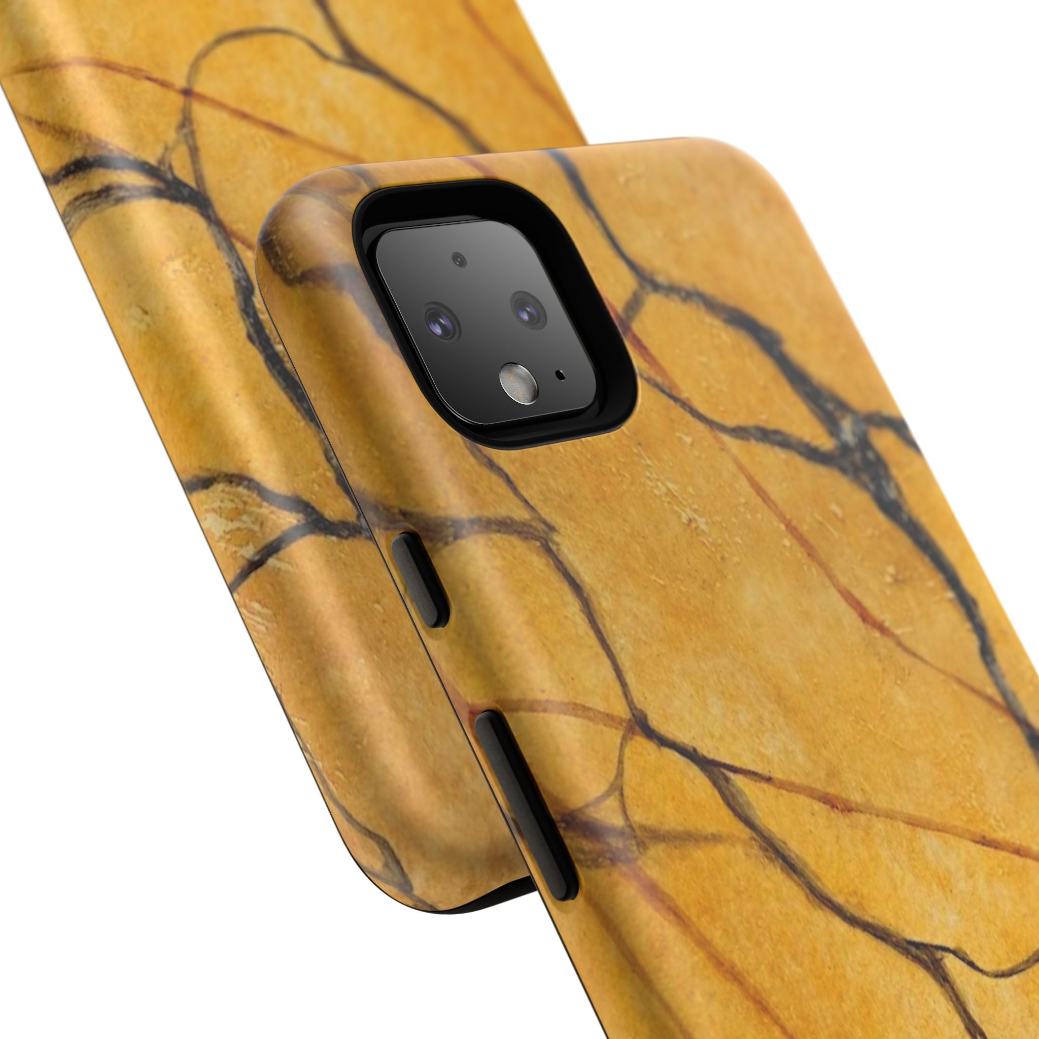 Sexy Gold Marbleized Phone Cases designed by Studio Blitz