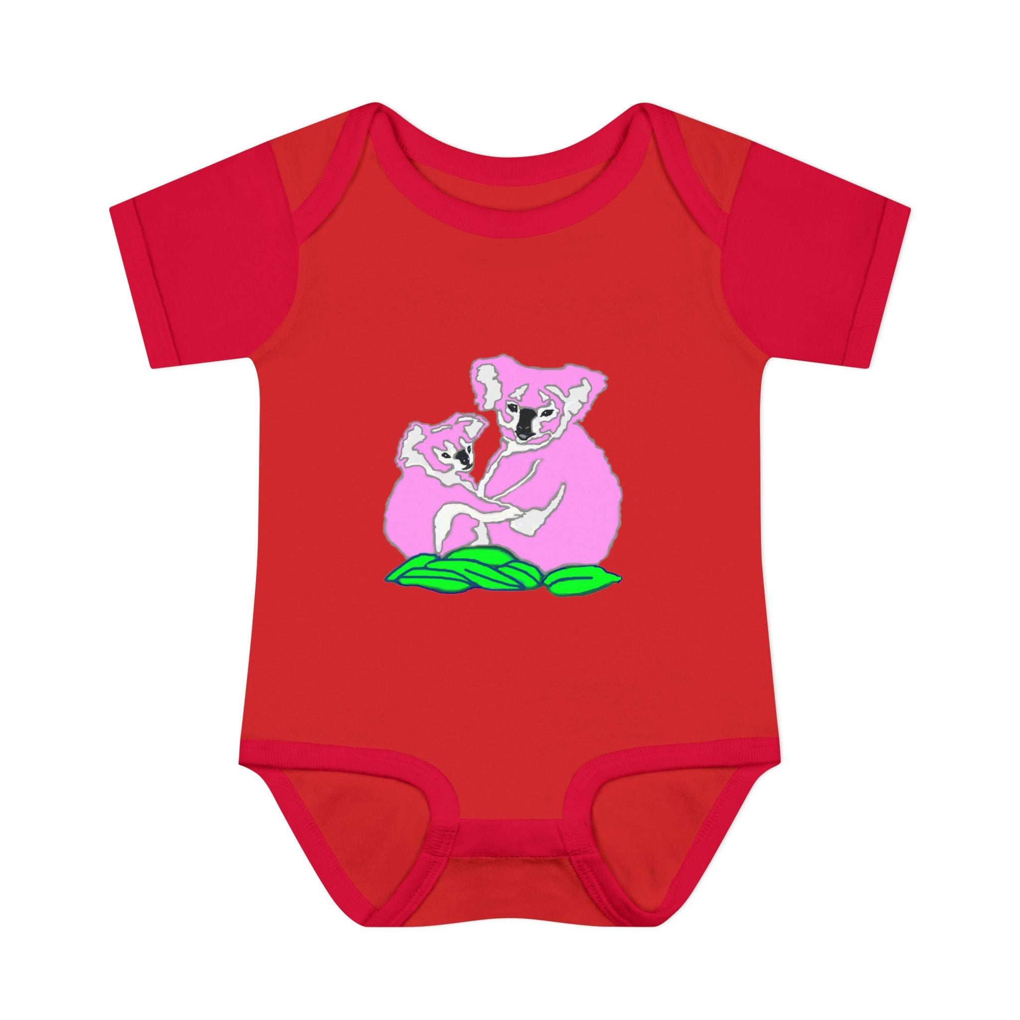 So Cute Pink Koalas designed by Studio Blitz Infant to 24 Mo. Bodysuit