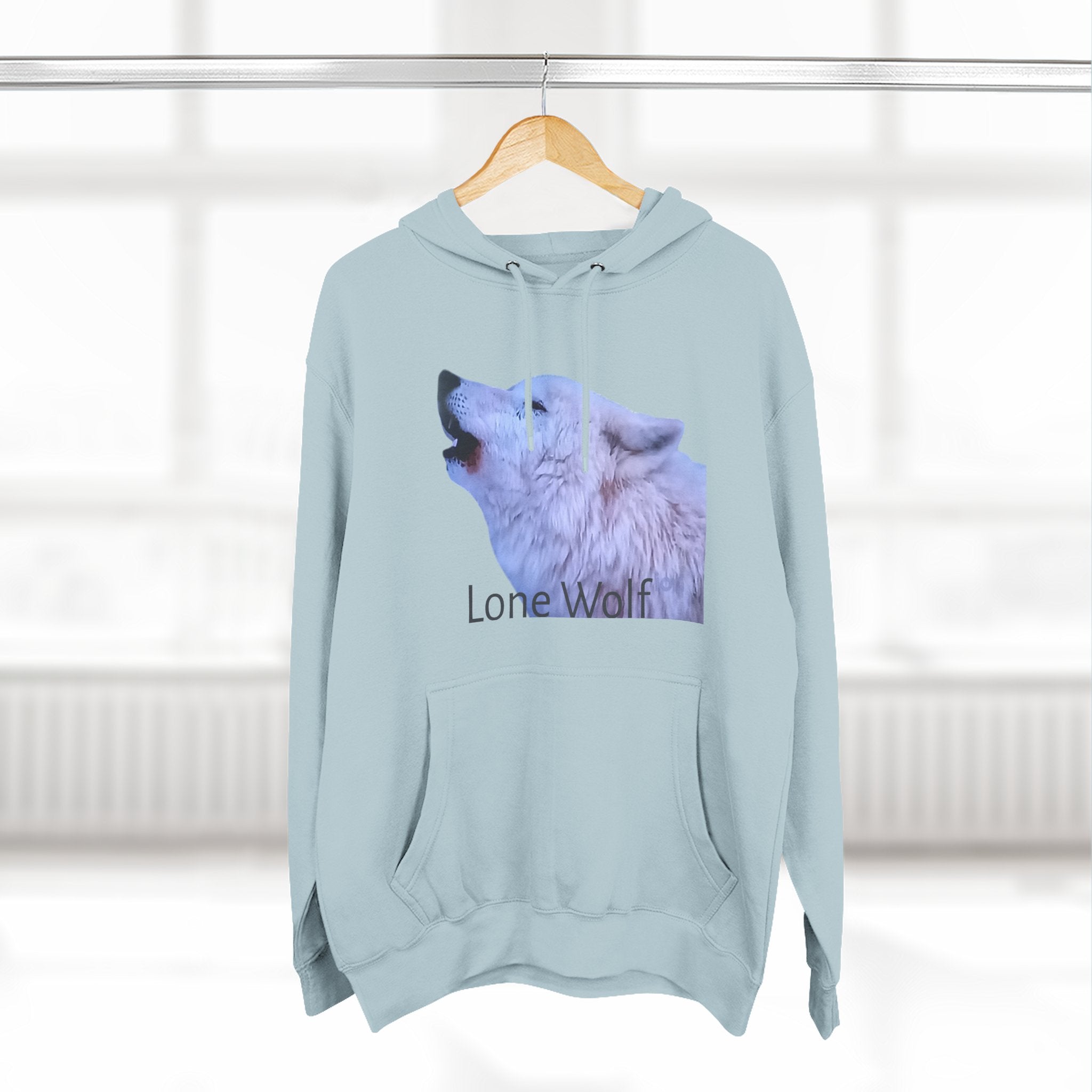 Premium Lone Wolf Hoodie by Studio Blitz