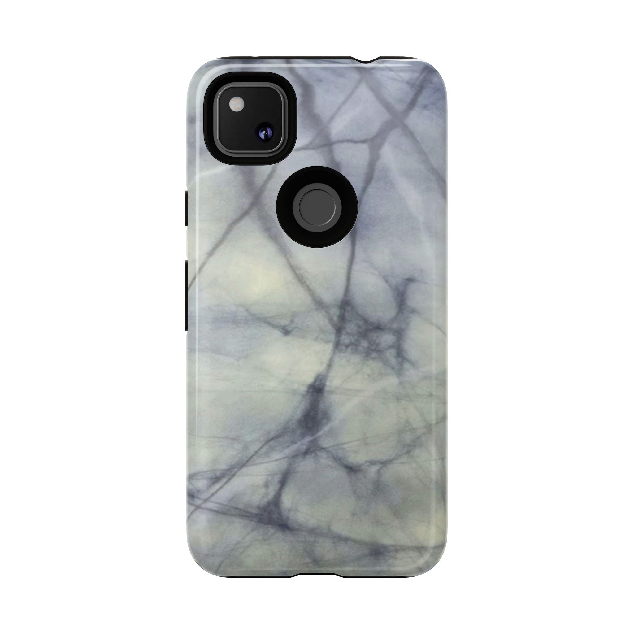 Phone Case, Eye-catching White Marble Look Tough Case by Studio Blitz