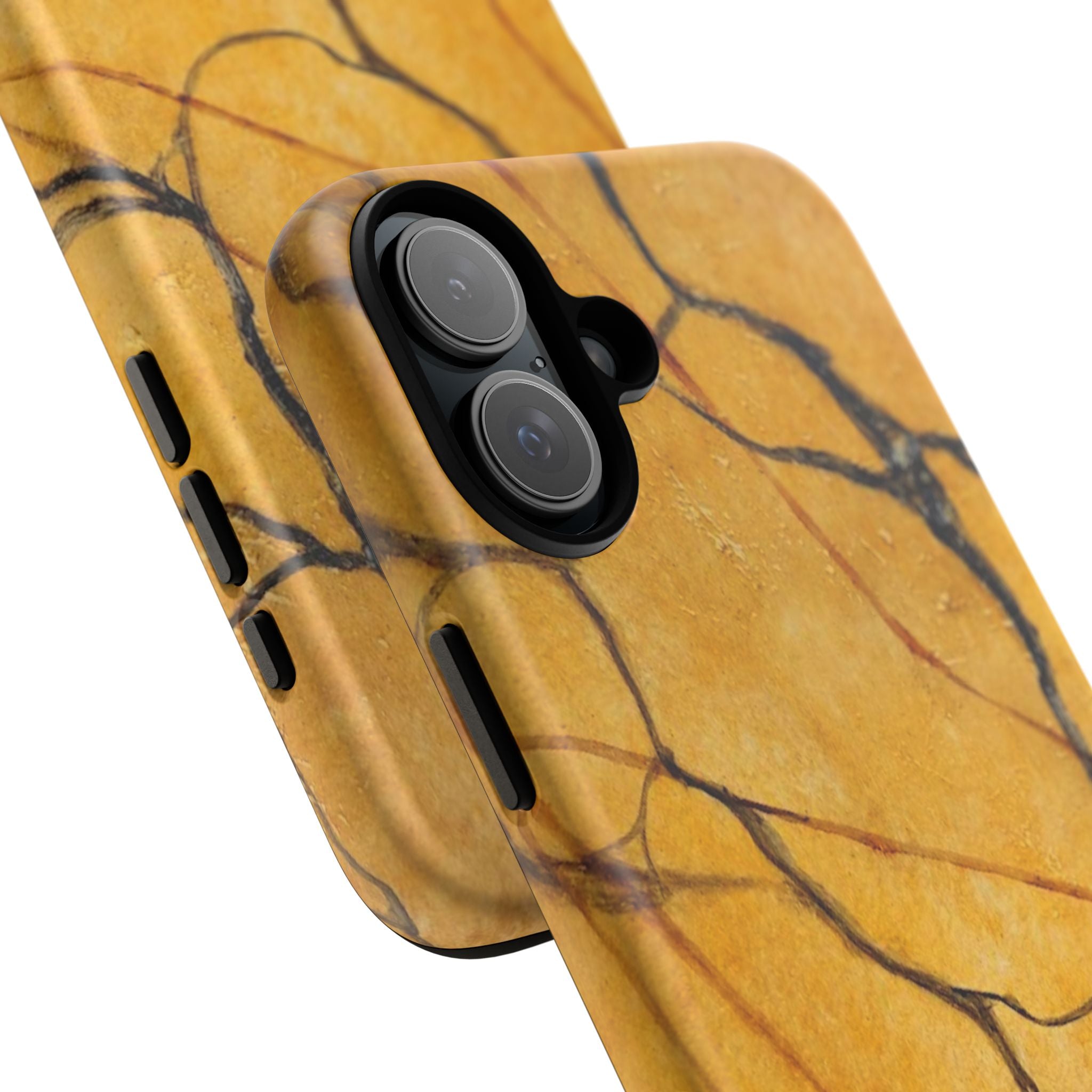 Sexy Gold Marbleized Phone Cases designed by Studio Blitz