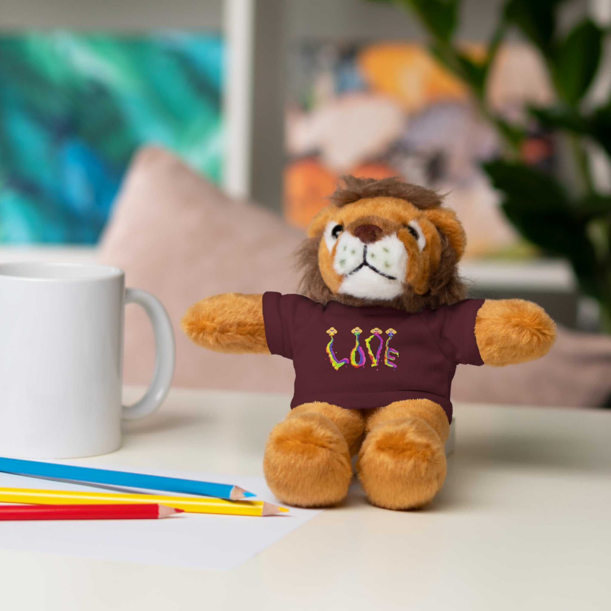 Loveable Stuffed Animals with a Love Tee by Studio Blitz
